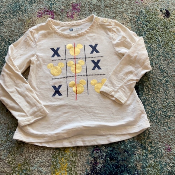 Baby Gap Disney tic tac toe shirt 5